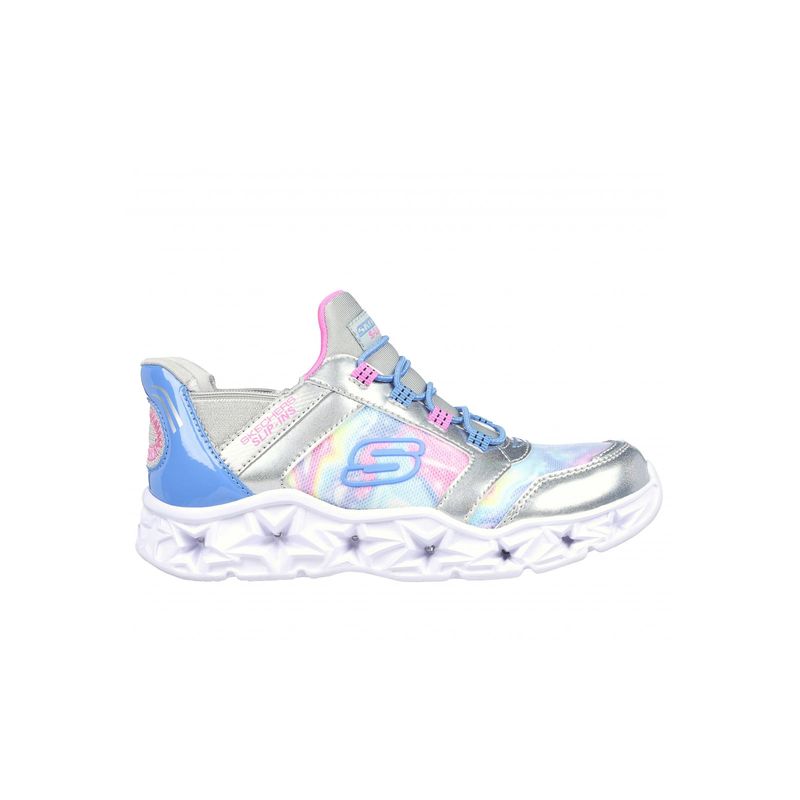 SKECHERS - Zapatilla Niña Skechers Slip-ins: Galaxy Lights Gris