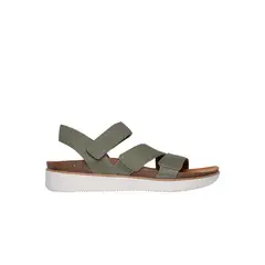 SKECHERS - Sandalia Mujer Lifted Comfort Verde