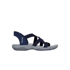SKECHERS - Sandalia Mujer Slip-ins: Reggae Slim Azul
