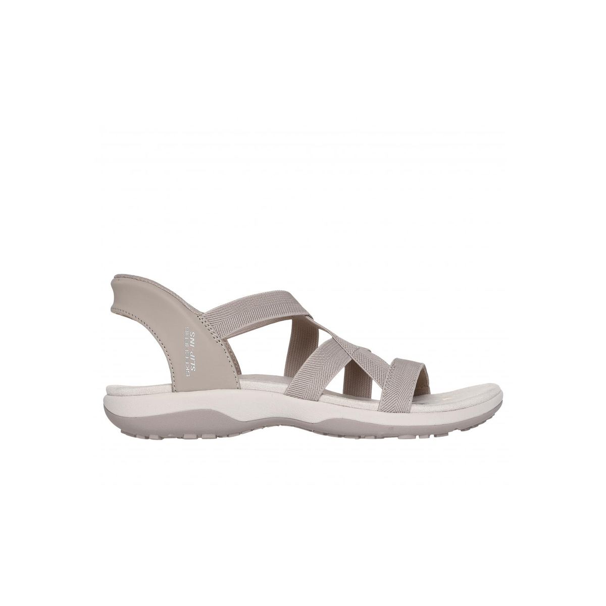 SKECHERS - Sandalia Mujer Skechers Slip-ins: Reggae Slim Beige