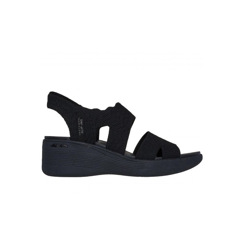 SKECHERS - Sandalia Mujer Skechers Slip-ins: Pier-Lite Negro