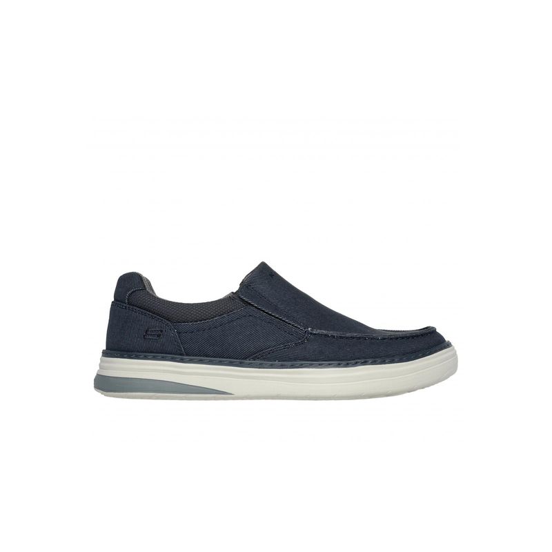 SKECHERS - Zapato Hombre Hyland Morveno Azul Skechers