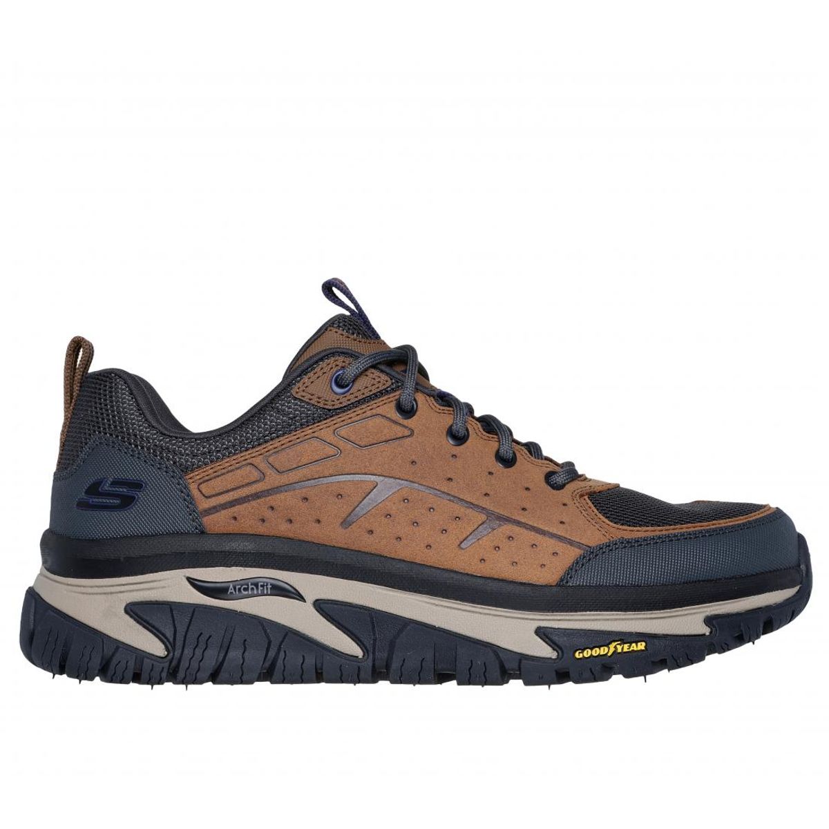 SKECHERS - Zapatilla Hombre Arch Fit Road Walker Vernal Café Skechers