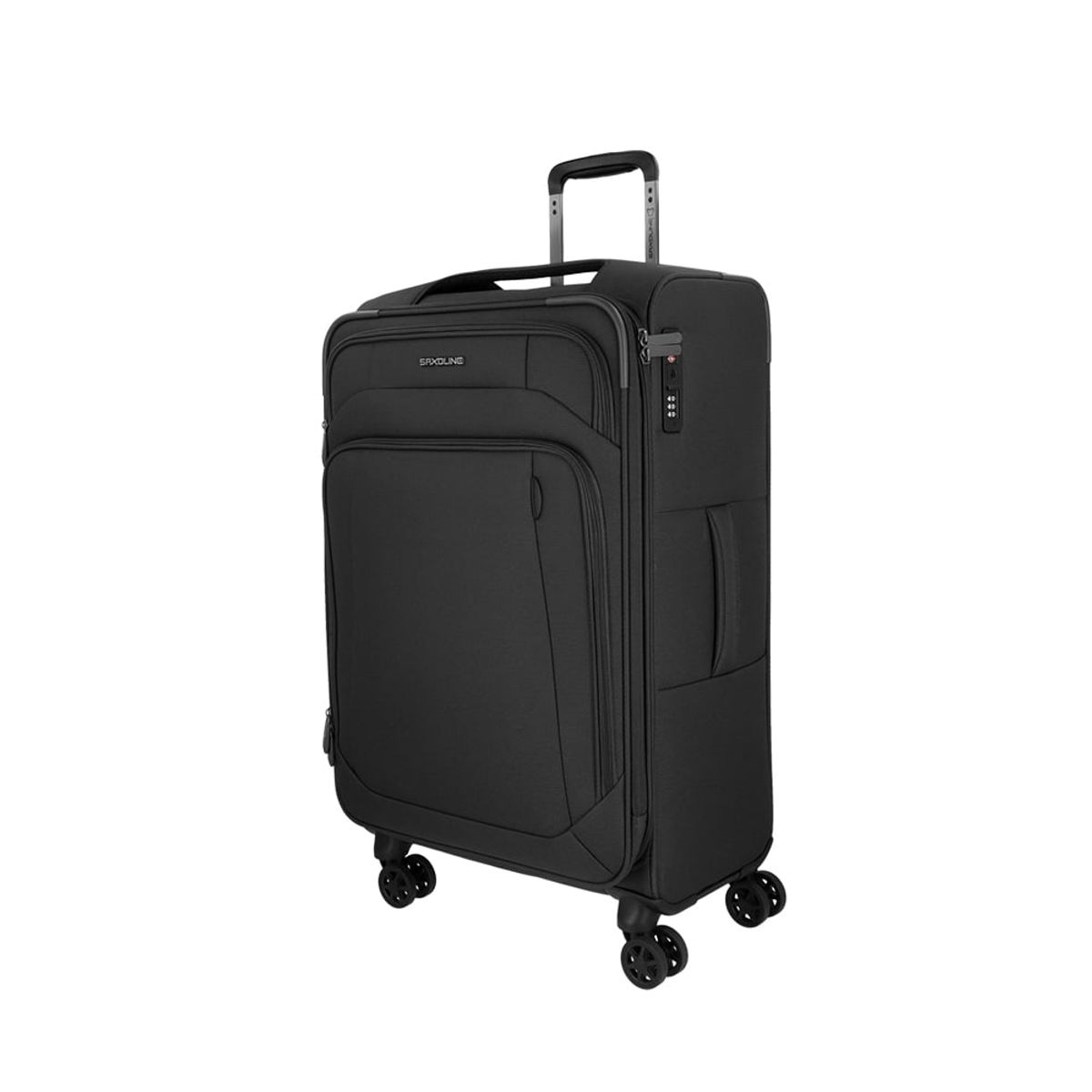 SAXOLINE - Maleta Mediana Saxoline Airshock 4SX Negro