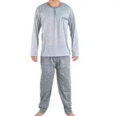 MPROPIA - Pijama Hombre Manga Larga Verano 529