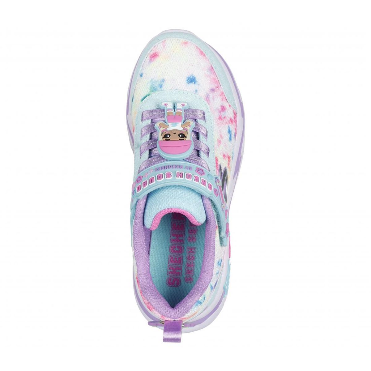 SKECHERS - Zapatilla Niña Snuggle Sneaks Skech Squad Verde Skechers