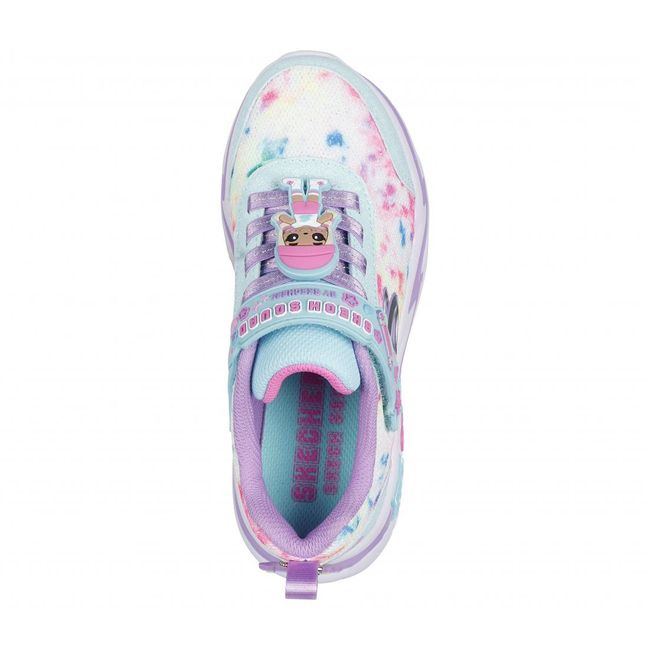 SKECHERS - Zapatilla Niña Snuggle Sneaks Skech Squad Verde Skechers