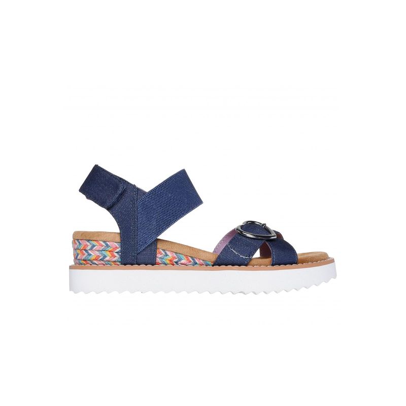 SKECHERS - Sandalia Niña Miss Desert Kiss Hi Azul Skechers