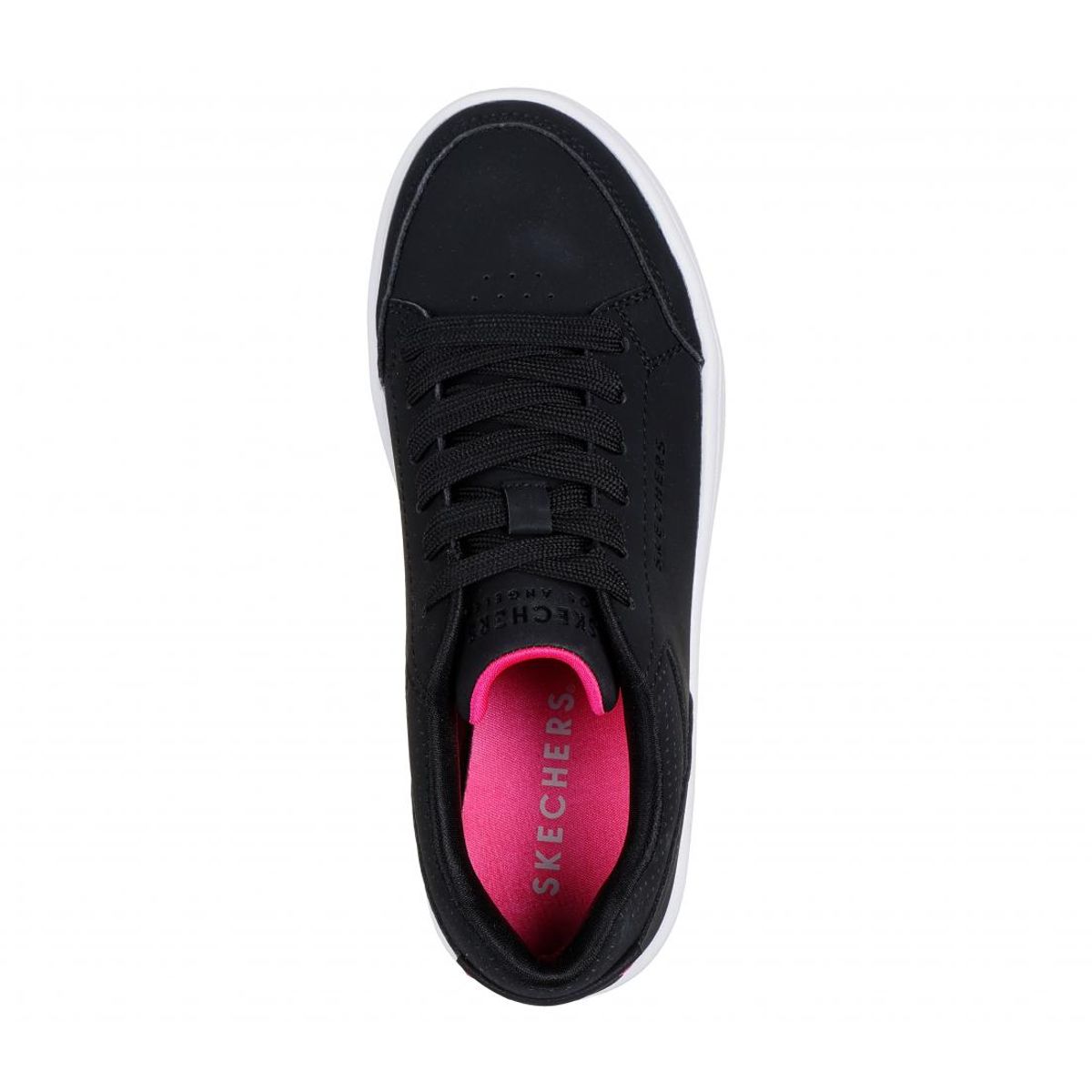 SKECHERS - Zapatilla Niña Court High Core Chic Negro Skechers
