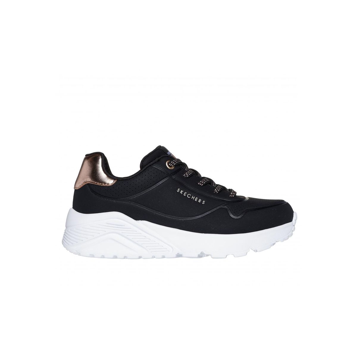 SKECHERS - Zapatilla Niña Uno Lite Negro Skechers