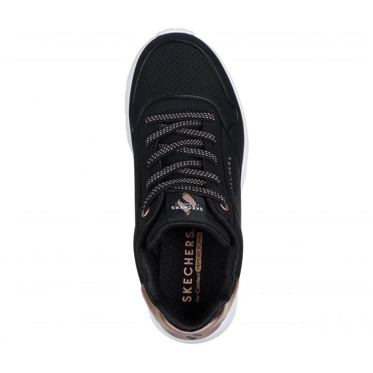 SKECHERS - Zapatilla Niña Uno Lite Negro Skechers