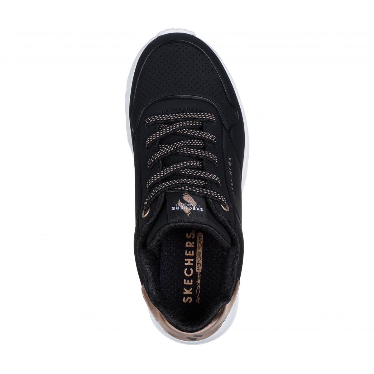 SKECHERS - Zapatilla Niña Uno Lite Negro Skechers