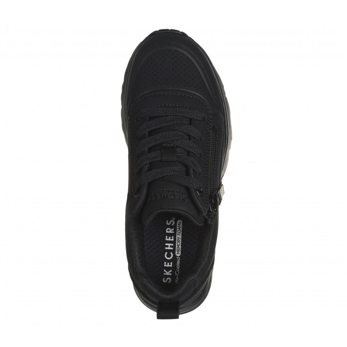 SKECHERS - Zapatilla Niña Uno Lite Easy Zip Negro Skechers