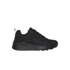 SKECHERS - Zapatilla Niña Uno Lite Easy Zip Negro