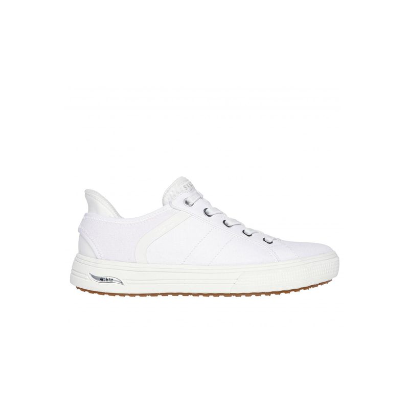 SKECHERS - Zapatilla Mujer Arch Fit Arcade Forever Cozy Blanco Skechers