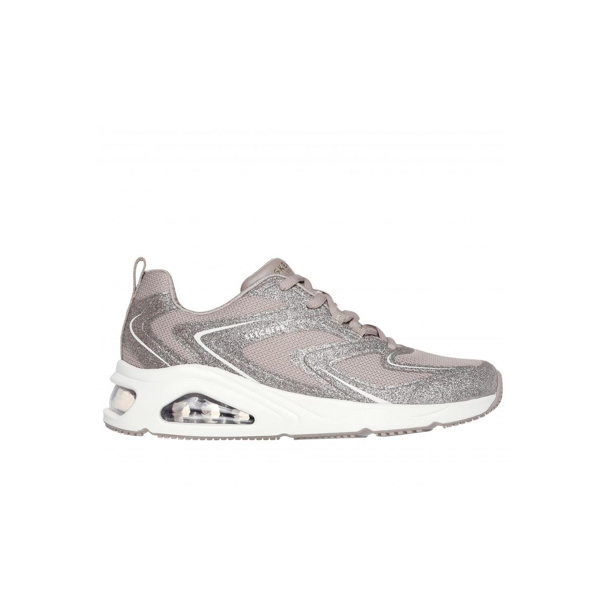 SKECHERS - Zapatilla Mujer Tres-Air Uno Glit-Airy Beige Skechers