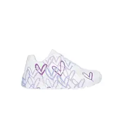 SKECHERS - Zapatilla Niña Uno Lite Spread The Love Blanco