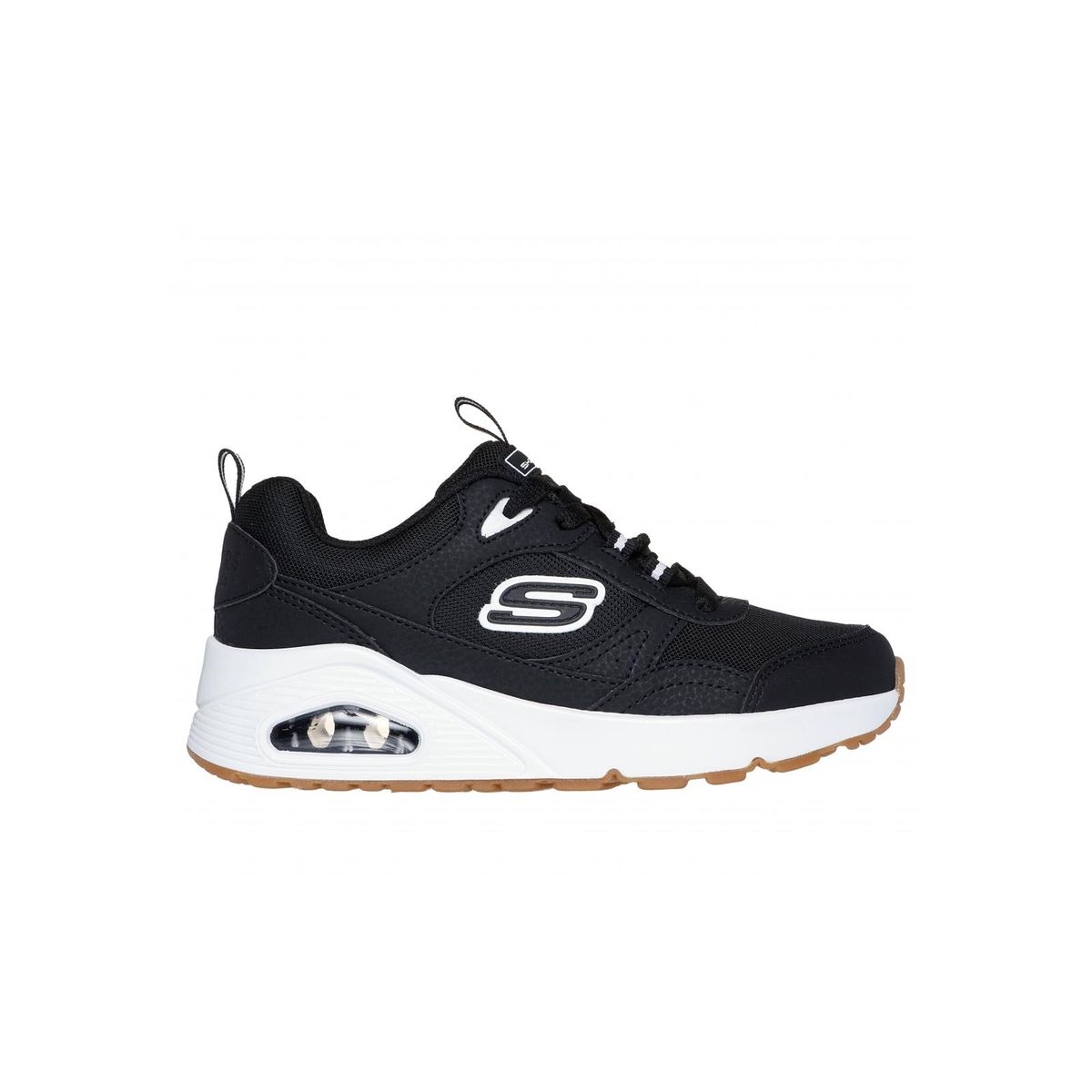 SKECHERS - Zapatilla Niño Uno Retro-Groove Negro Skechers