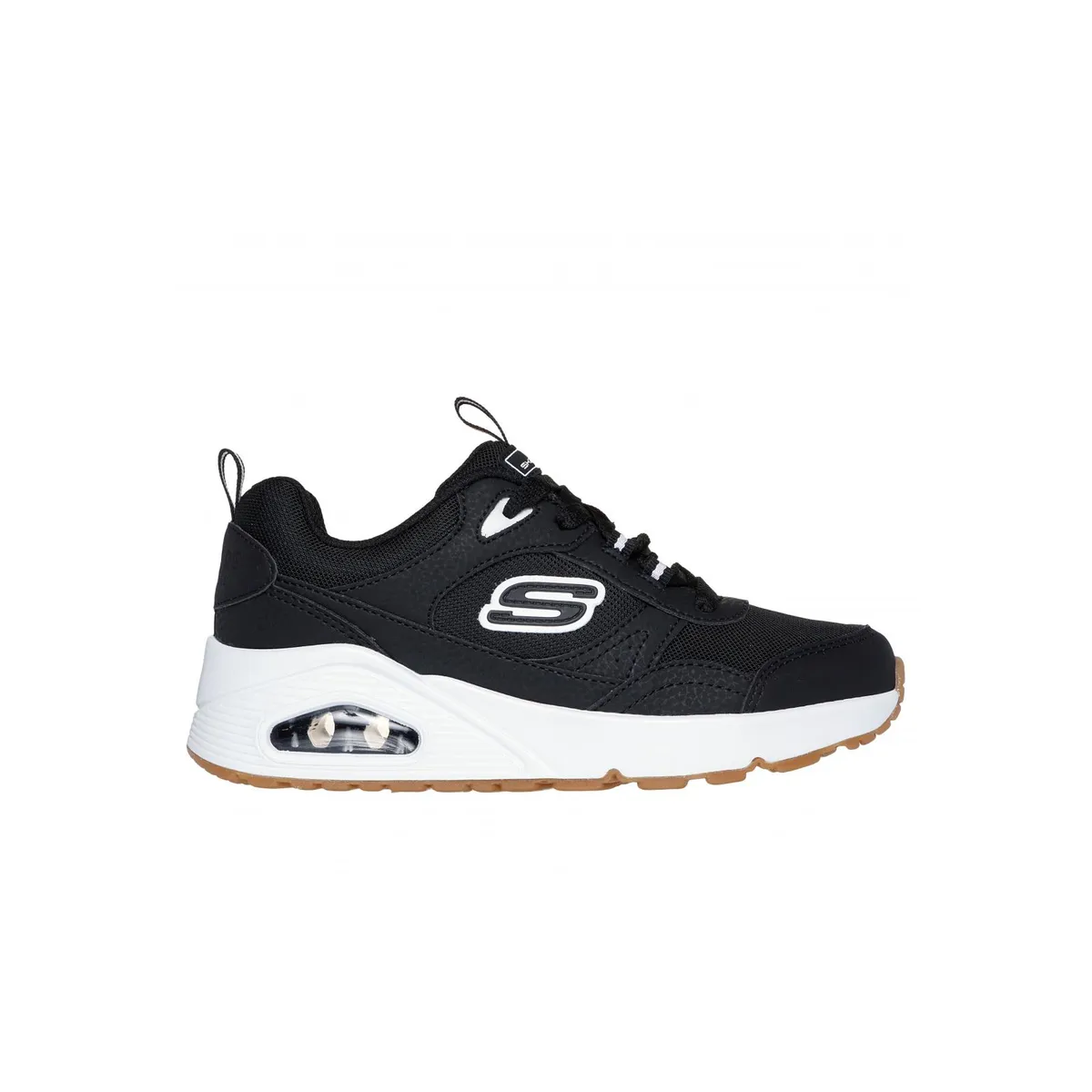 SKECHERS - Zapatilla Niño Uno Retro-Groove Negro Skechers