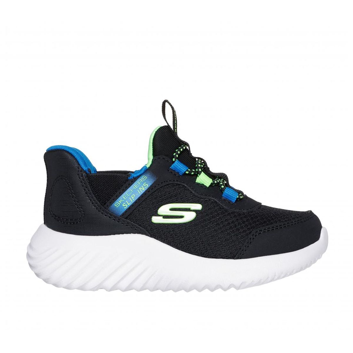 SKECHERS - Zapatilla Niño Skechers Slip-ins: Bounder I Negro