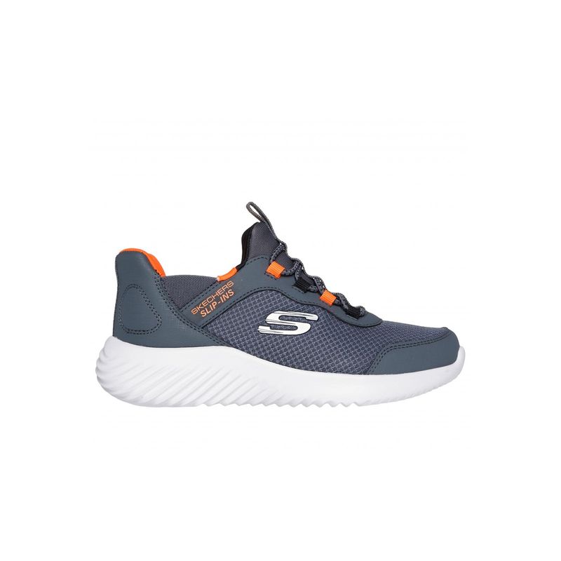 SKECHERS - Zapatilla Niño Skechers Slip-ins: Bounder Gris