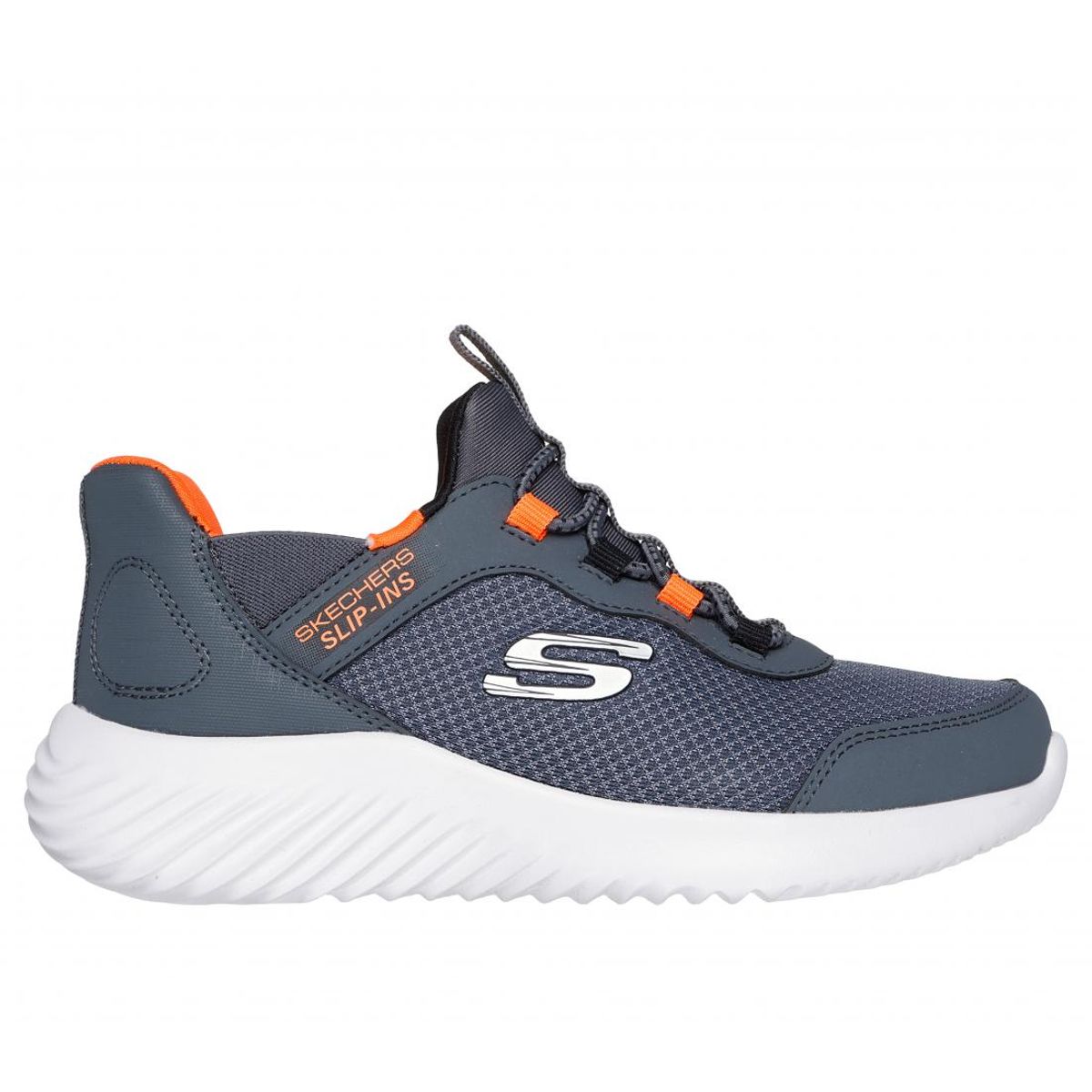 SKECHERS - Zapatilla Niño Skechers Slip-ins: Bounder Gris