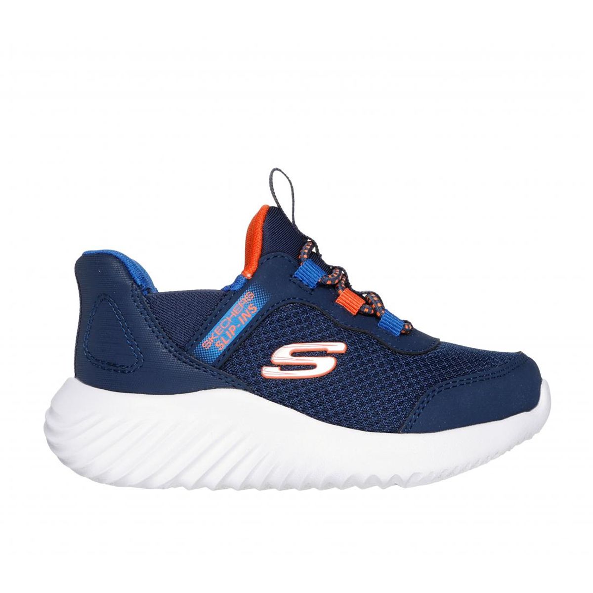 SKECHERS - Zapatilla Niño Skechers Slip-ins: Bounder I Azul