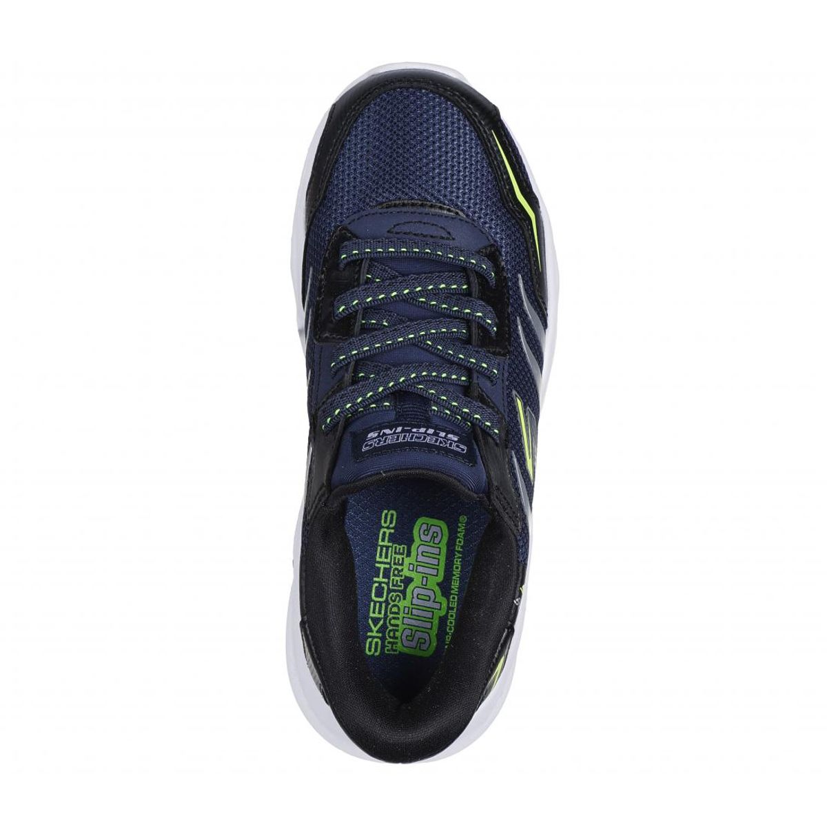 SKECHERS - Zapatilla Niño Skechers Slip-ins: Skechers Meteor-Lights Azul