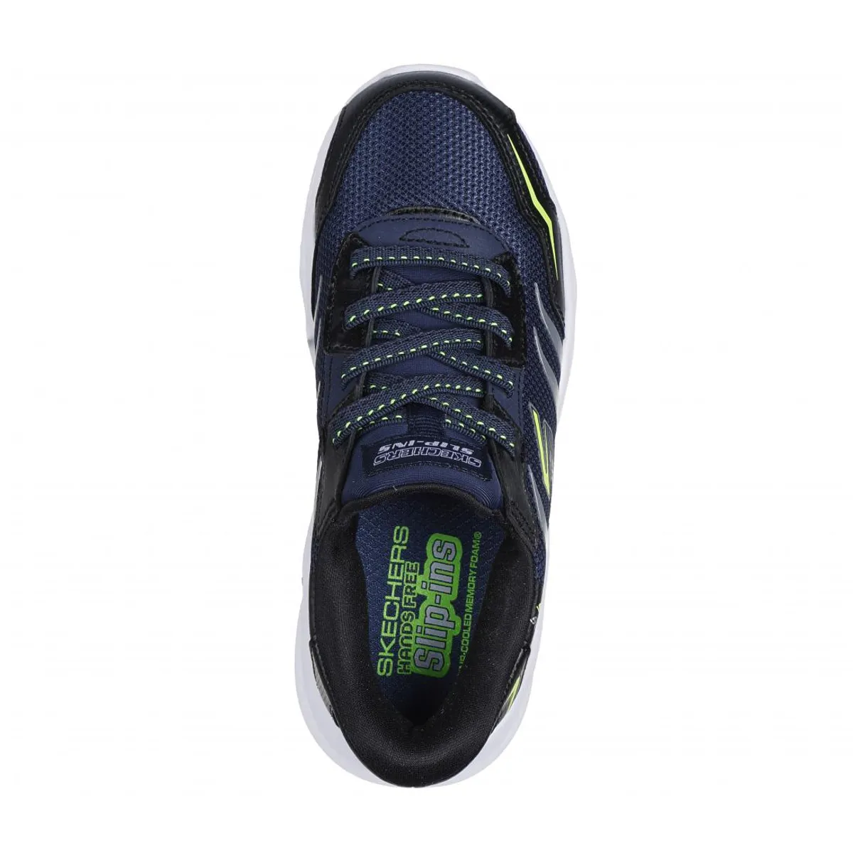 SKECHERS - Zapatilla Niño Skechers Slip-ins: Skechers Meteor-Lights Azul