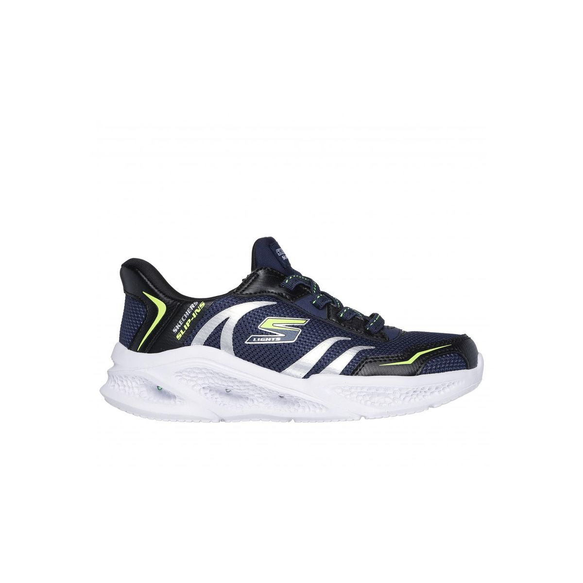 SKECHERS - Zapatilla Niño Skechers Slip-ins: Skechers Meteor-Lights Azul