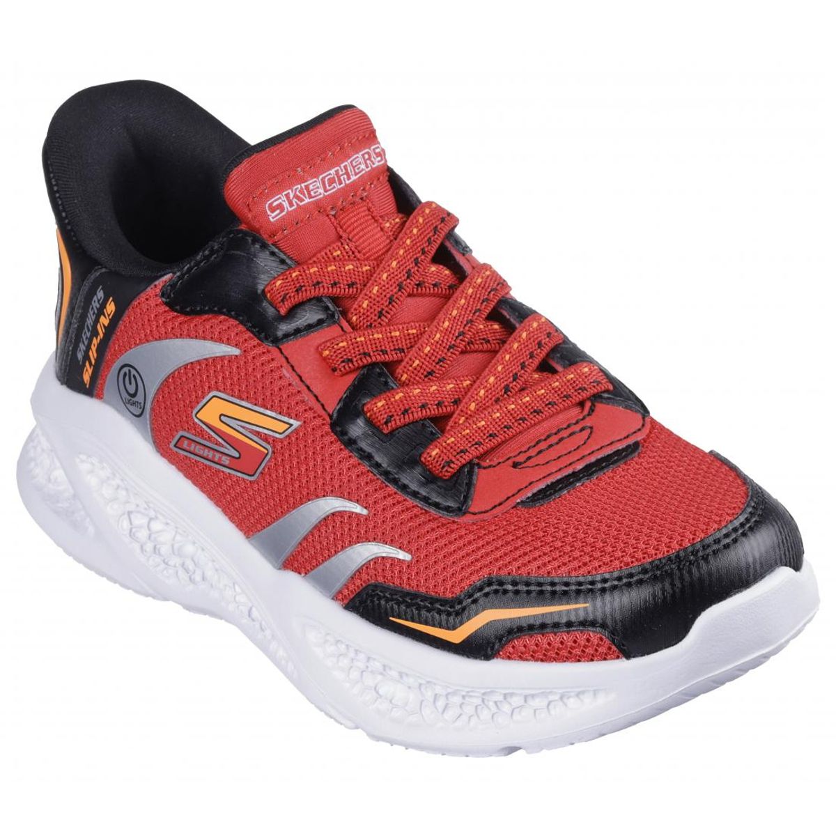 SKECHERS - Zapatilla Niño Skechers Slip-ins: Skechers Meteor-Lights Rojo