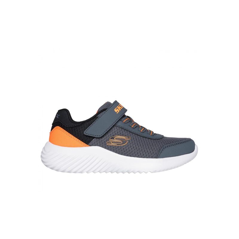 SKECHERS - Zapatilla Niño Bounder Trekzic Gris Skechers