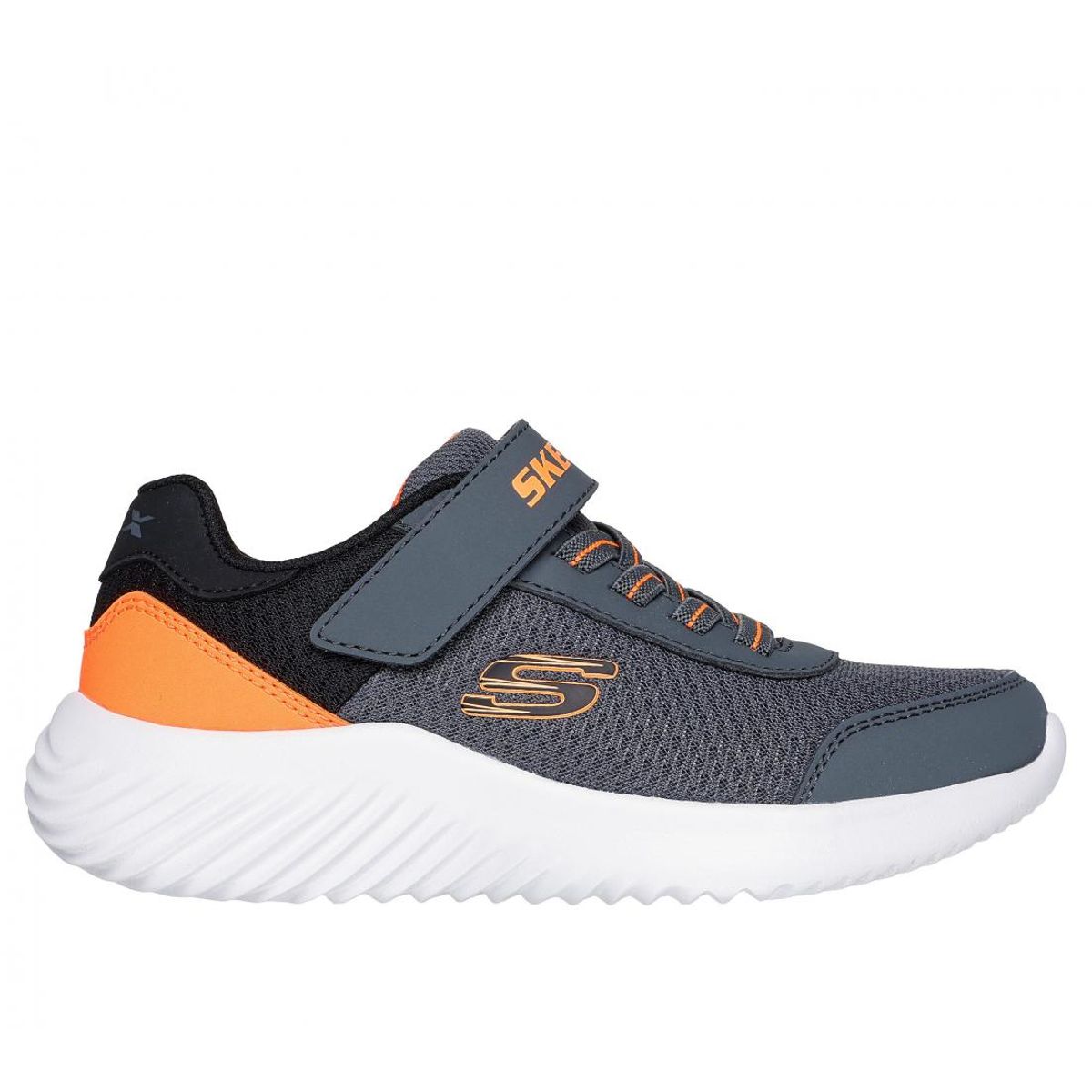 SKECHERS - Zapatilla Niño Bounder Trekzic Gris Skechers