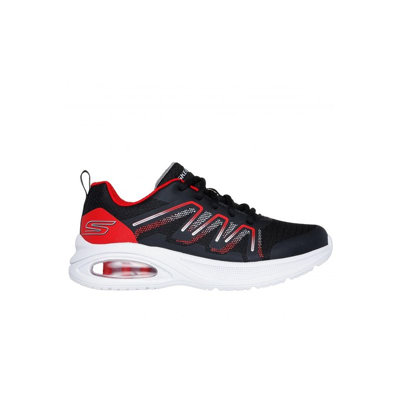 SKECHERS - Zapatilla Niño Microspec Max Advance Krendeck Negro Skechers