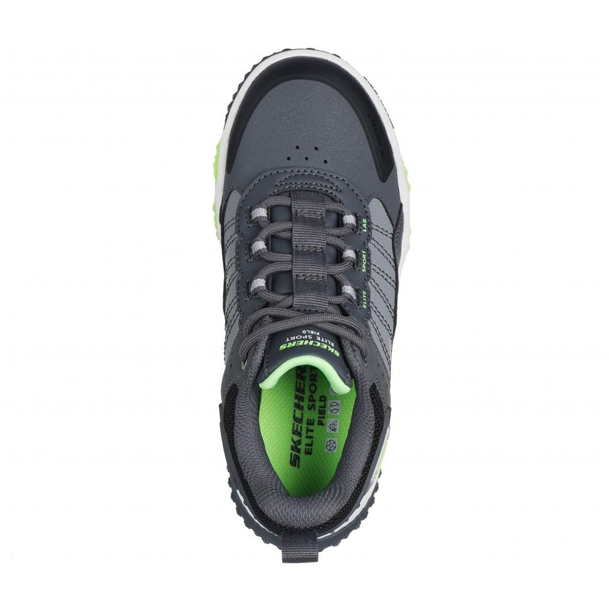 SKECHERS - Zapatilla Niño Skechers Elite Sport Field Gris Skechers