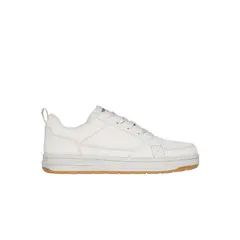 SKECHERS - Zapatilla Niño Smooth Street Steady-Zip Beige