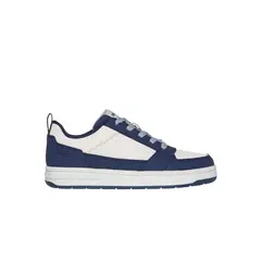 SKECHERS - Zapatilla Niño Smooth Street Steady-Zip Azul