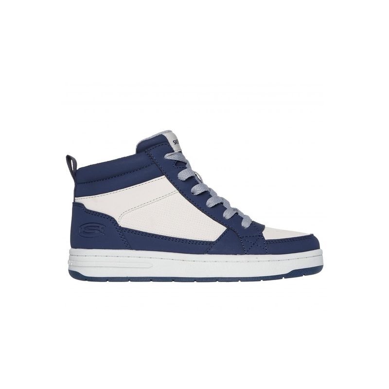 SKECHERS - Zapatilla Niño Smooth Street Azul Skechers