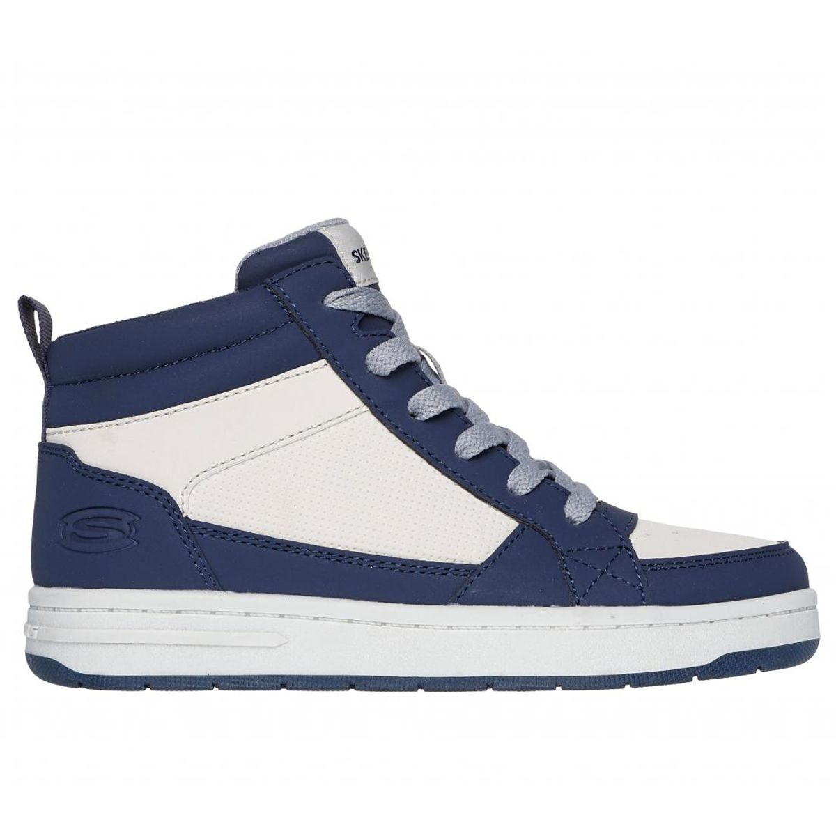 SKECHERS - Zapatilla Niño Smooth Street Azul Skechers