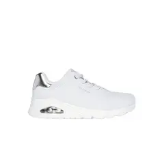 SKECHERS - Zapatilla Mujer Uno Shimmer Away Blanco