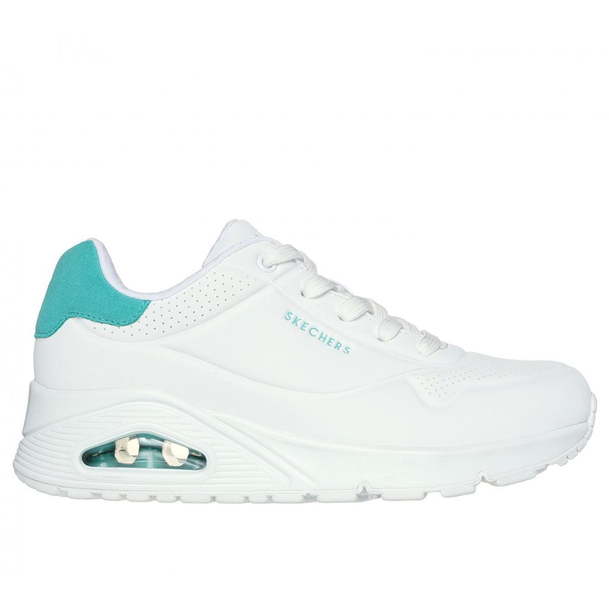 SKECHERS - Zapatilla Mujer Uno Pop Back Blanco Skechers