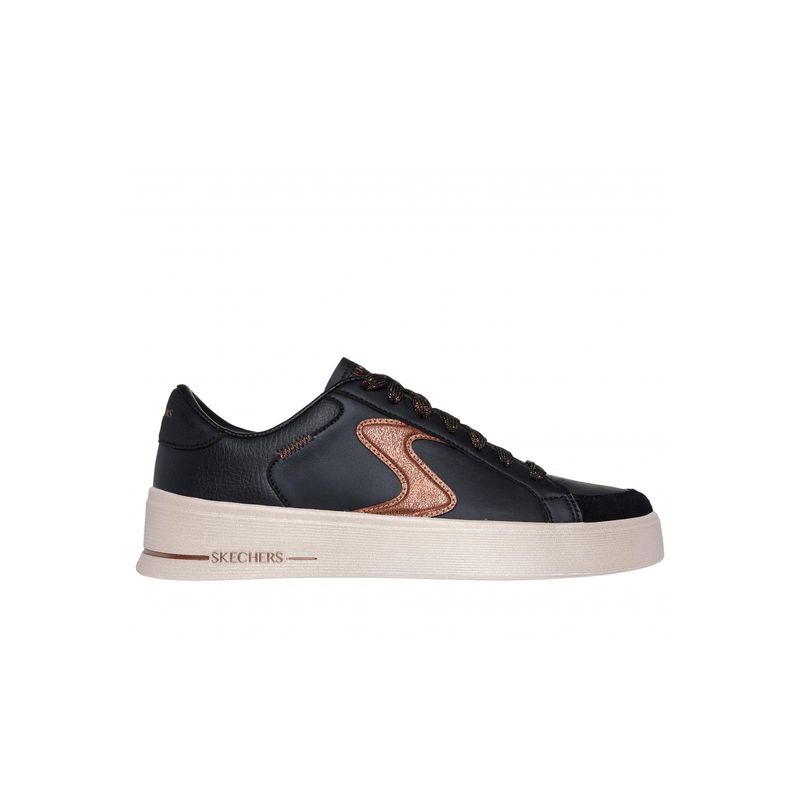 SKECHERS - Zapatilla Mujer Hiland Quite Chic Negro Skechers