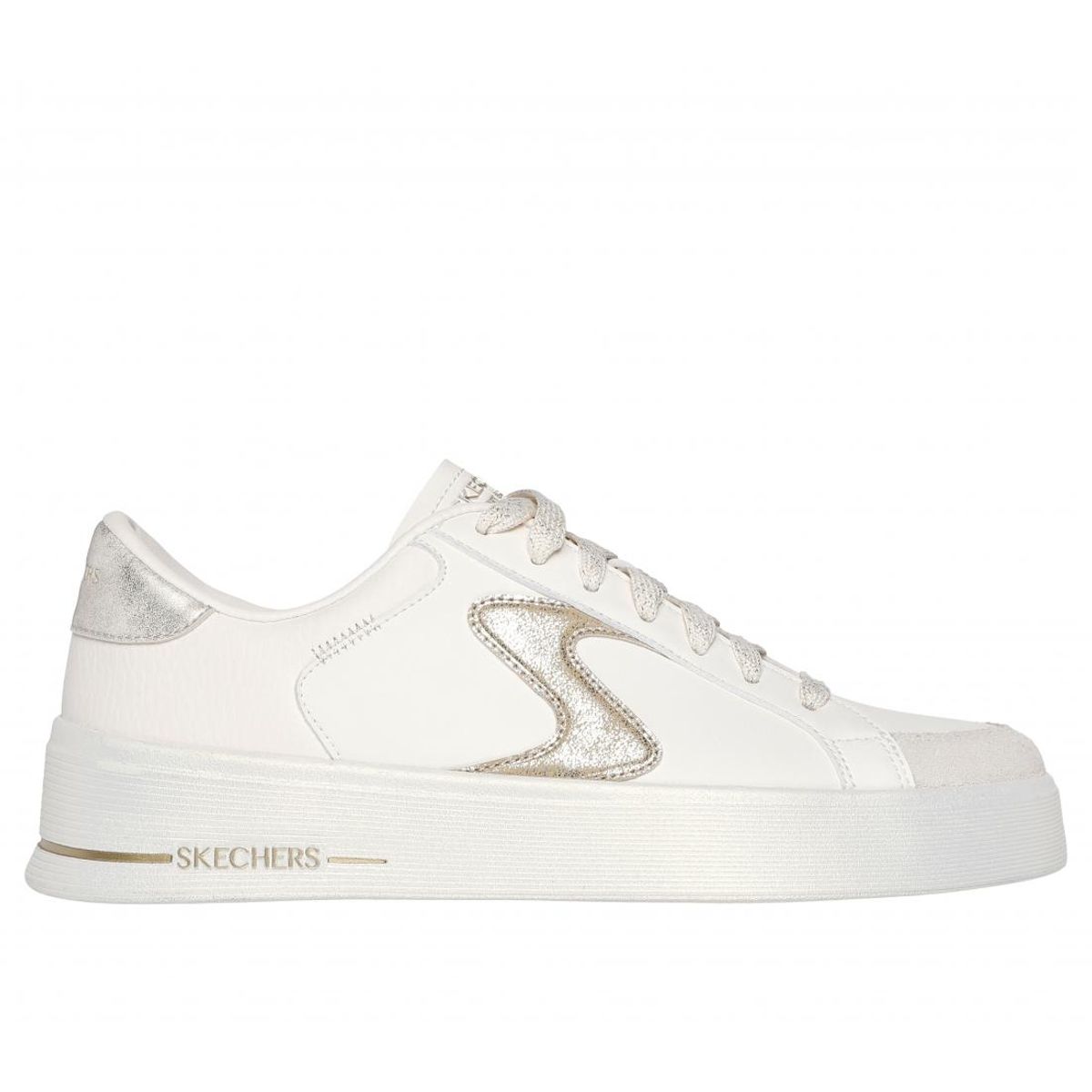 SKECHERS - Zapatilla Mujer Hiland Quite Chic Beige Skechers