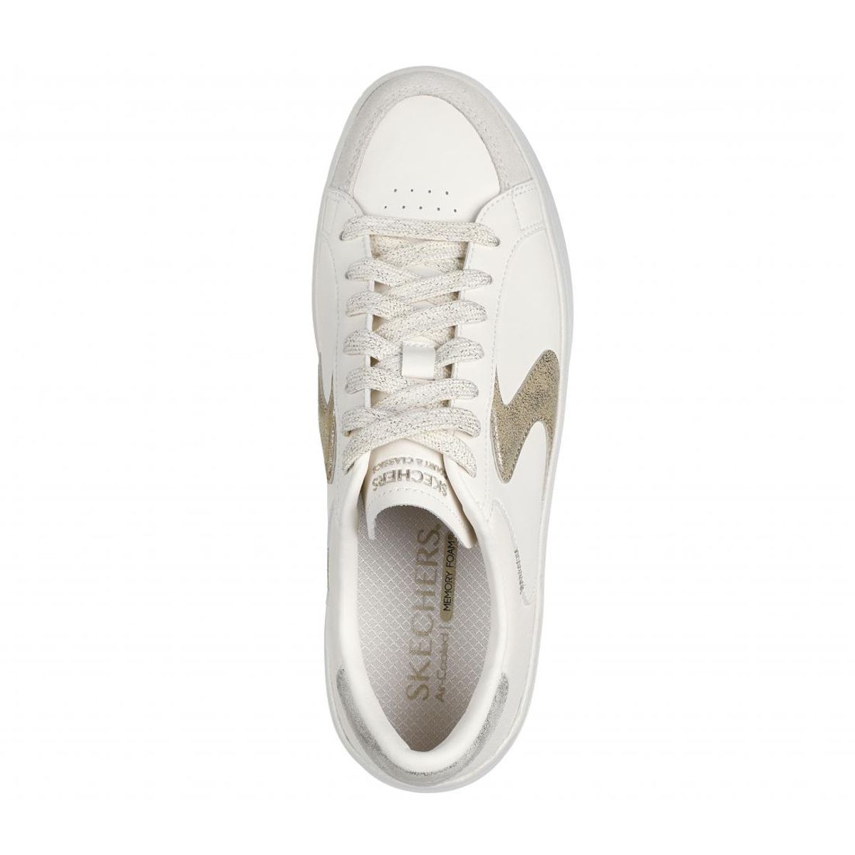 SKECHERS - Zapatilla Mujer Hiland Quite Chic Beige Skechers