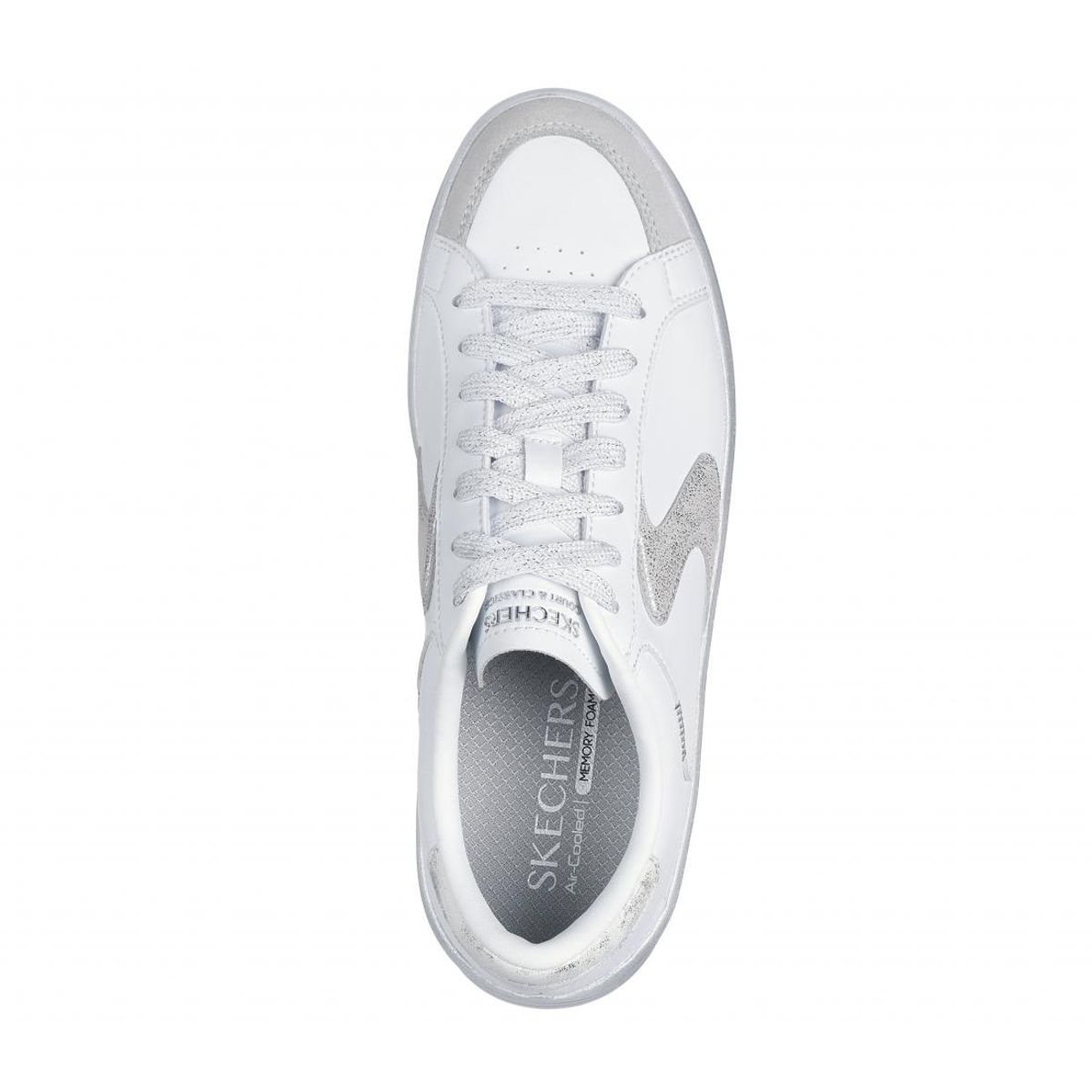 SKECHERS - Zapatilla Mujer Hiland Quite Chic Blanco Skechers