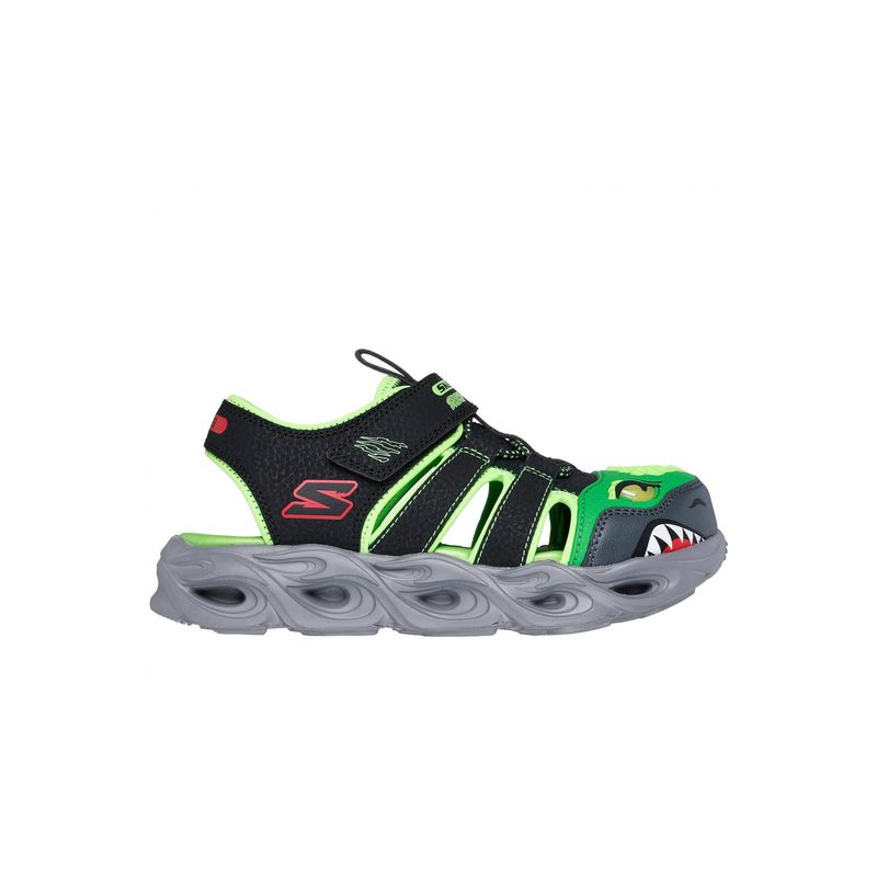 SKECHERS - Sandalia Niño Thermo-Splash Hydro-Flare Negro Skechers