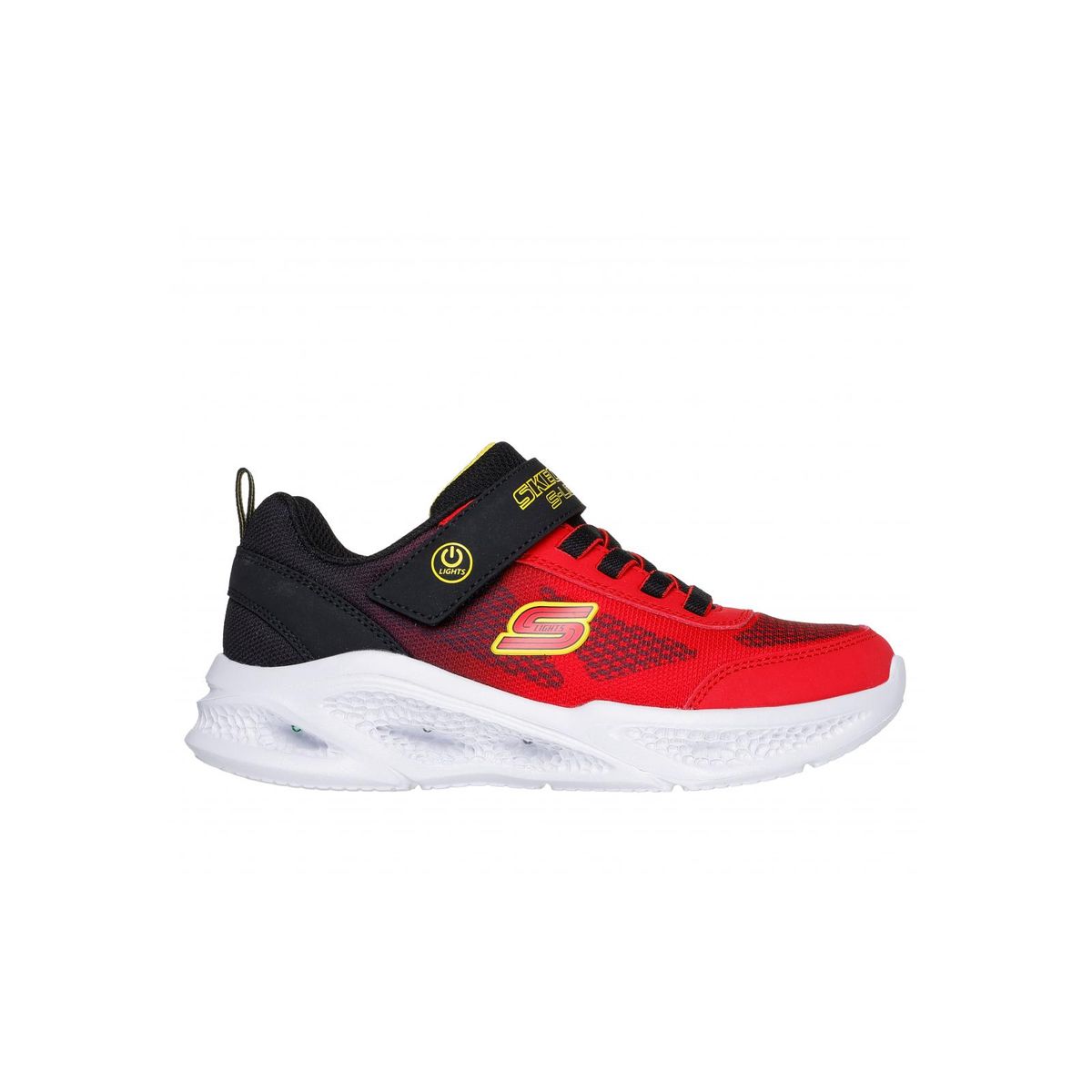SKECHERS - Zapatilla Niño Skechers Meteor-Lights Krendox Roja Skechers