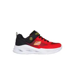 SKECHERS - Zapatilla Niño Meteor-Lights Krendox Roja