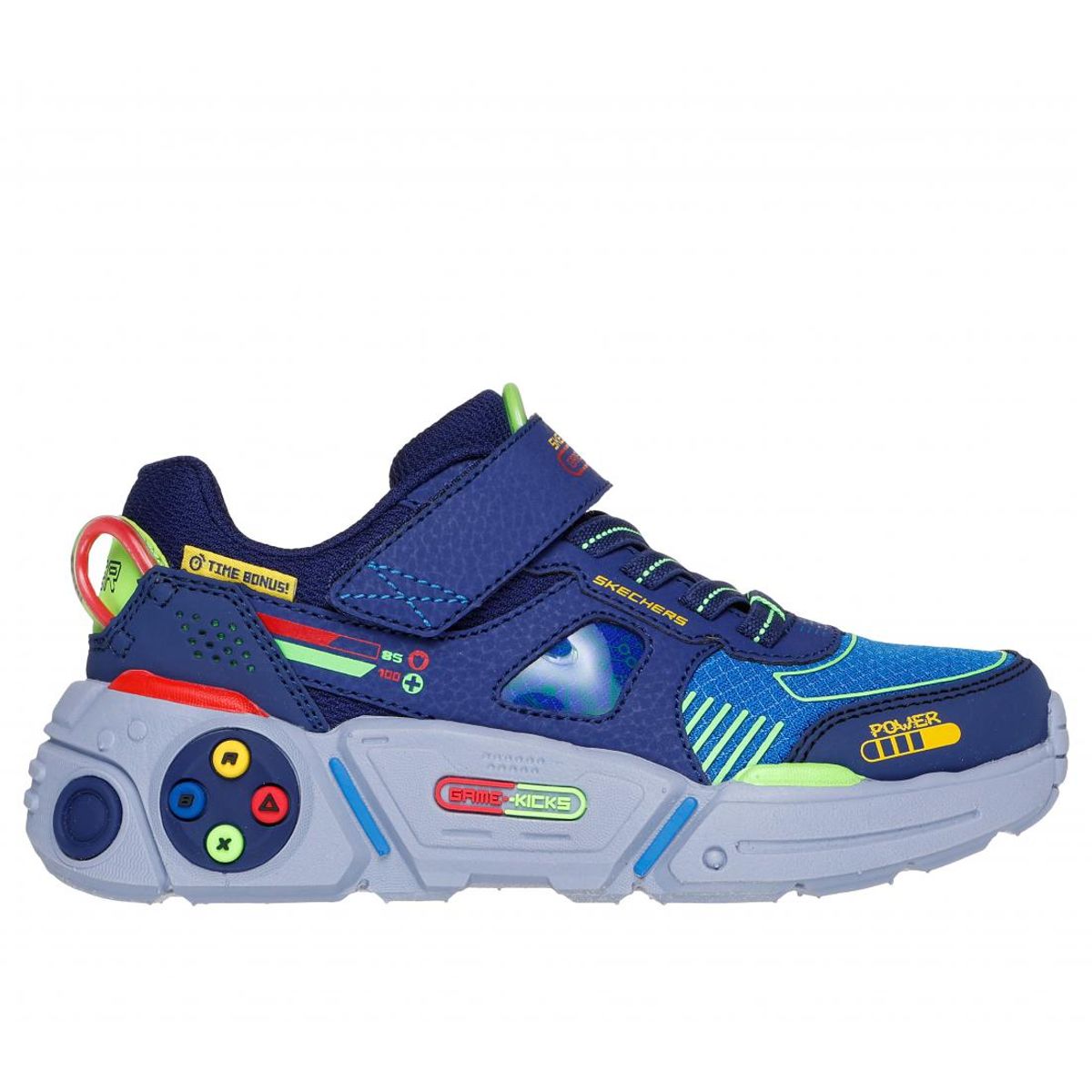 SKECHERS - Zapatilla Niño Gametronix 2.0 Azul Skechers