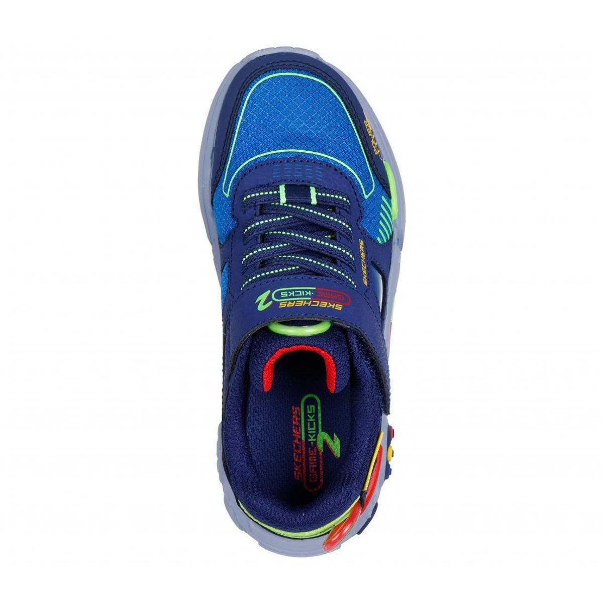 SKECHERS - Zapatilla Niño Gametronix 2.0 Azul Skechers